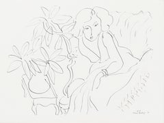 Henri Matisse, Tema E 12, da “Temi e variazioni”, 1943 (after)