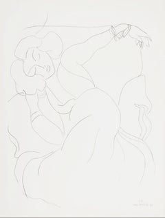 Henri Matisse, Thème E 6, extrait de « Thèmes et variations », 1943 (after) Henri Matisse