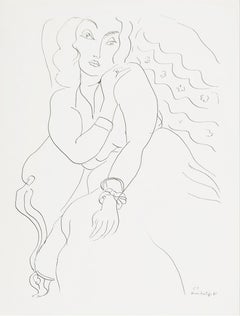 Henri Matisse, Tema E 9, da “Temi e variazioni”, 1943 (after)