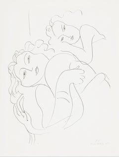 Henri Matisse, Tema F 5, da “Temi e variazioni”, 1943 (after) Henri Matisse