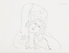 Henri Matisse, Theme I 12, from Themes and Variations, 1943 (after)