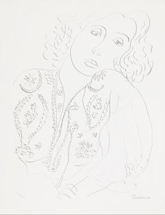 Henri Matisse, Thème I 13, tiré de « Thèmes et variations », 1943 (d'après)