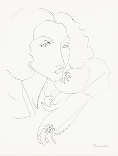 Henri Matisse, Theme I 15, from Themes and Variations, 1943 (after)