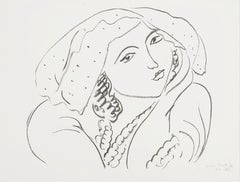 Henri Matisse, Theme I 5, from Themes and Variations, 1943 (after)