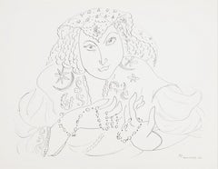 Henri Matisse, Theme I 7, from Themes and Variations, 1943 (after)