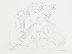 Henri Matisse, Theme I 8, from Themes and Variations, 1943 (after)