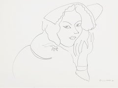 Henri Matisse, Theme I 9, from Themes and Variations, 1943 (after)