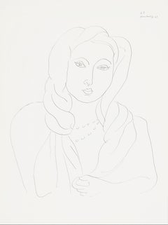Henri Matisse, Theme K 2, from Themes and Variations, 1943 (after)