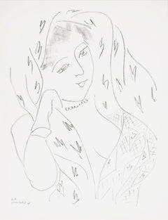 Henri Matisse, Thème L 14, extrait de « Thèmes et variations », 1943 (d'après)