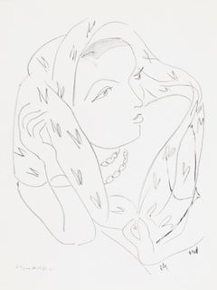 Henri Matisse, Thème L 16, extrait de « Thèmes et variations », 1943 (d'après)