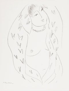 Henri Matisse, Thème L 18, extrait de « Thèmes et variations », 1943 (d'après)