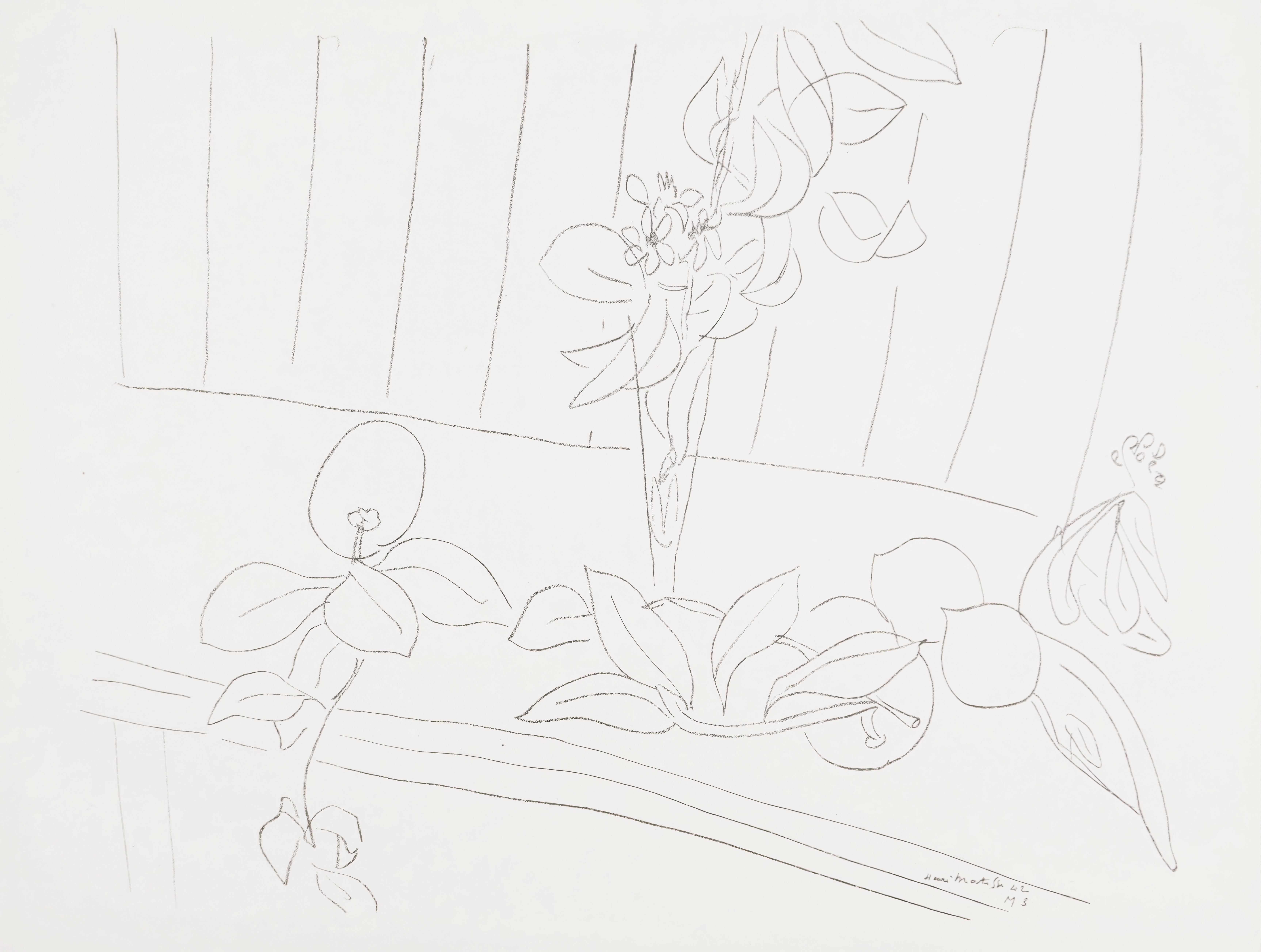 Titre : Thème M 3
Date : 7 février 1943
Technique : collotype sur papier vélin pur fil
Dimensions : 10,04 x 13,15 pouces
Condit : Très bon
Inscription : Signé dans la plaque, non numéroté
Éditeur : Martin Fabiani, éditeur, Paris
Imprimeur : Georges