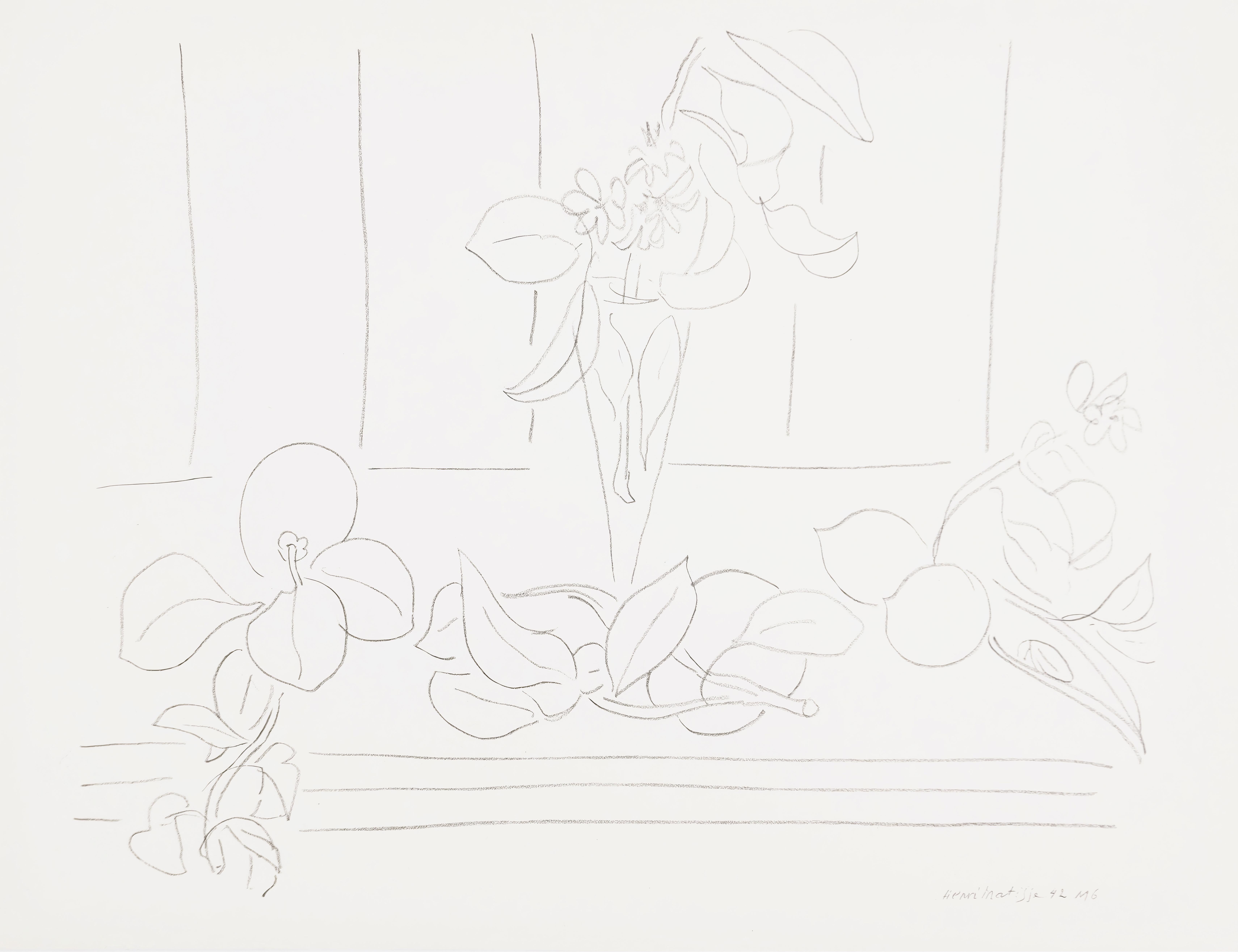 Henri Matisse, Theme M 6, from Themes and Variations, 1943 (after)