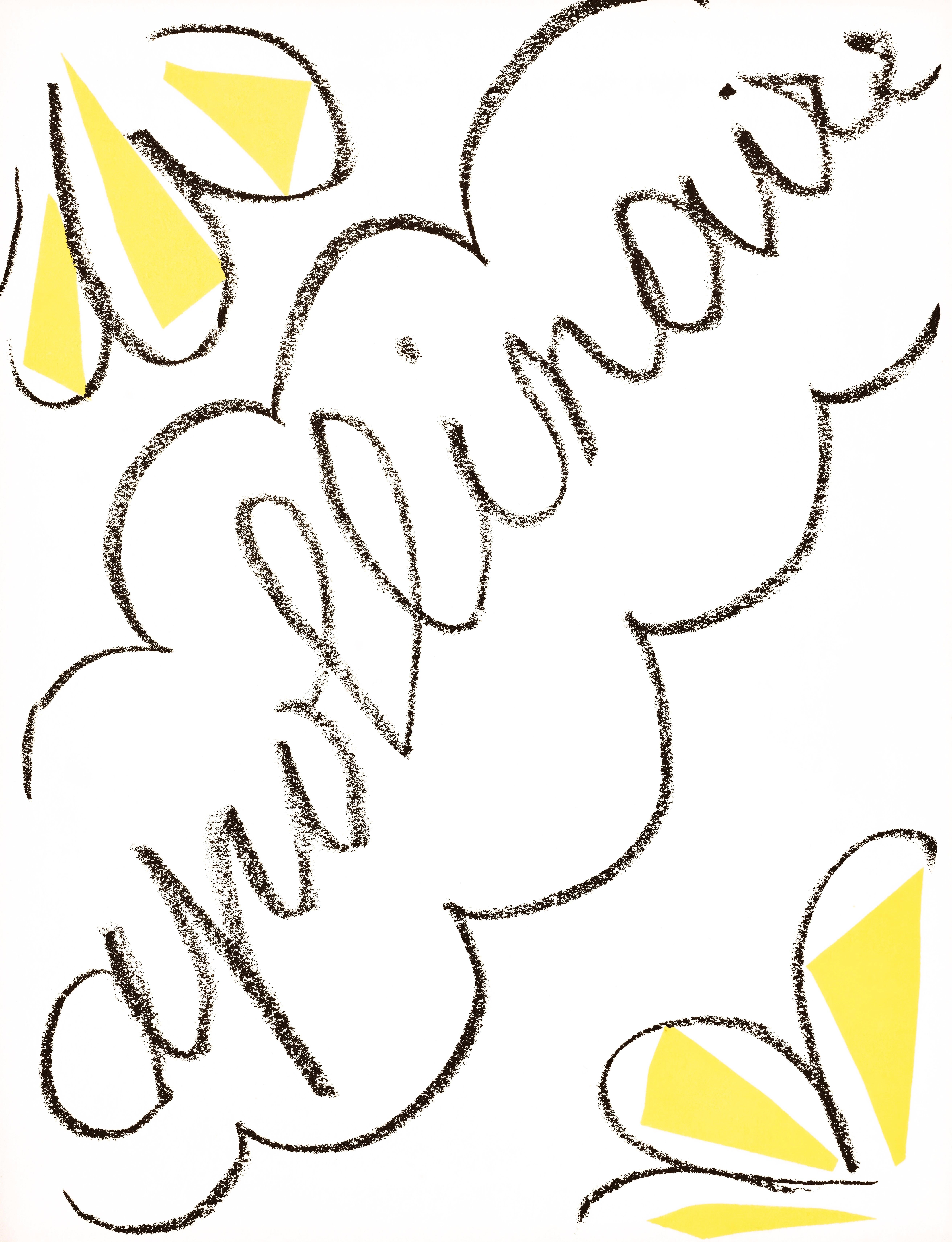 Henri Matisse, Untitled, from Apollinaire, 1952