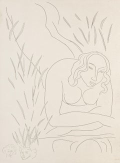 Hérodiade Plate Ten from Poesies de Mallarmé, Modern Etching by Henri Matisse