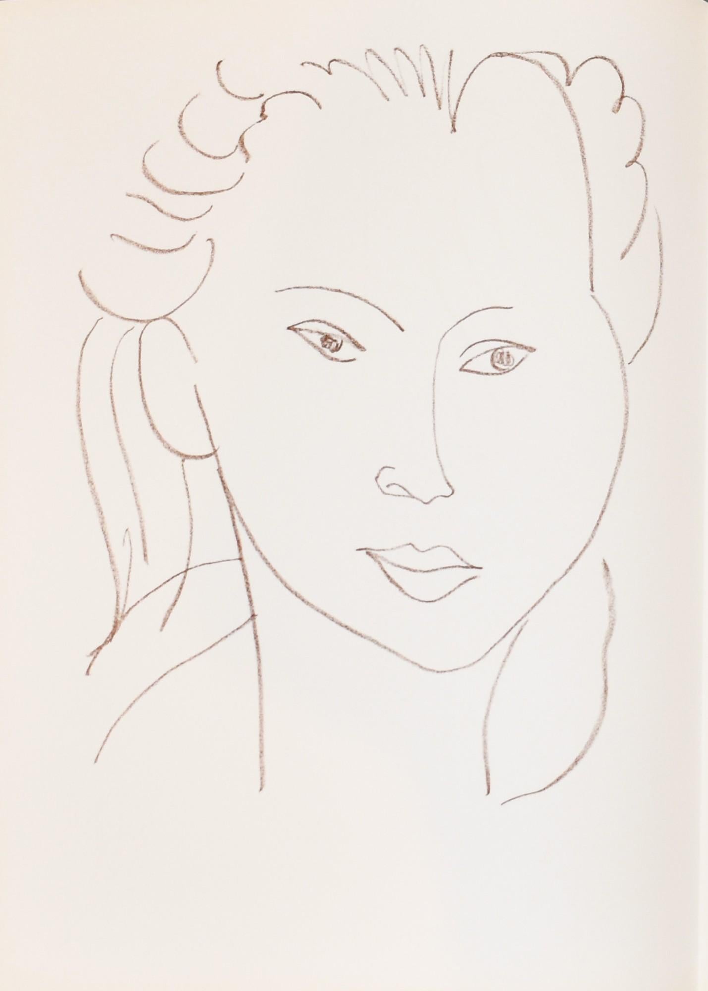 Henri Matisse Portrait Print – Ilen, aus Poesies Antillaises
