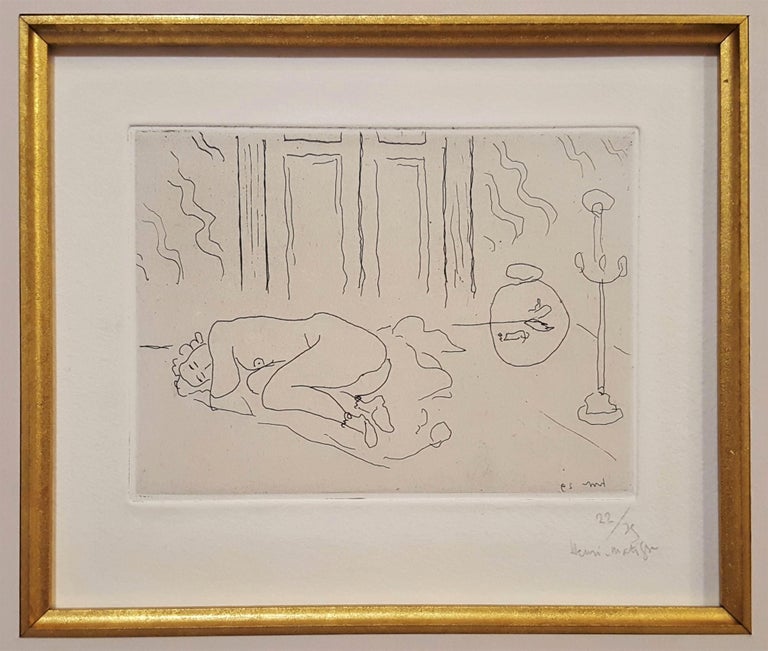 Interior with Sleeping Figure (Figure endormie dans un intérieur) 1
