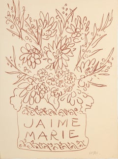 Vintage Jaime Marie, Lithograph by Henri Matisse