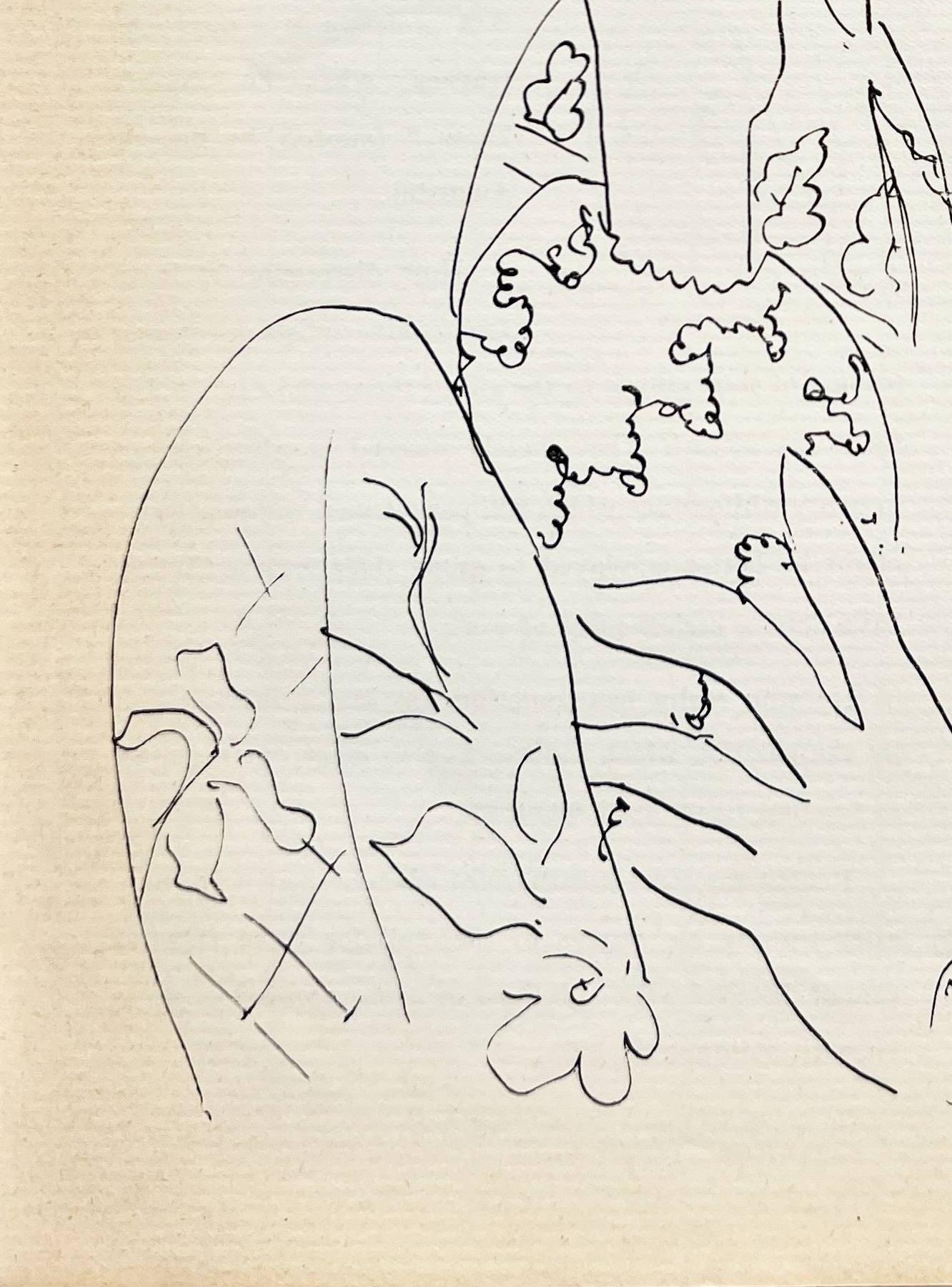 Giovane ragazza - Print Beige di Henri Matisse