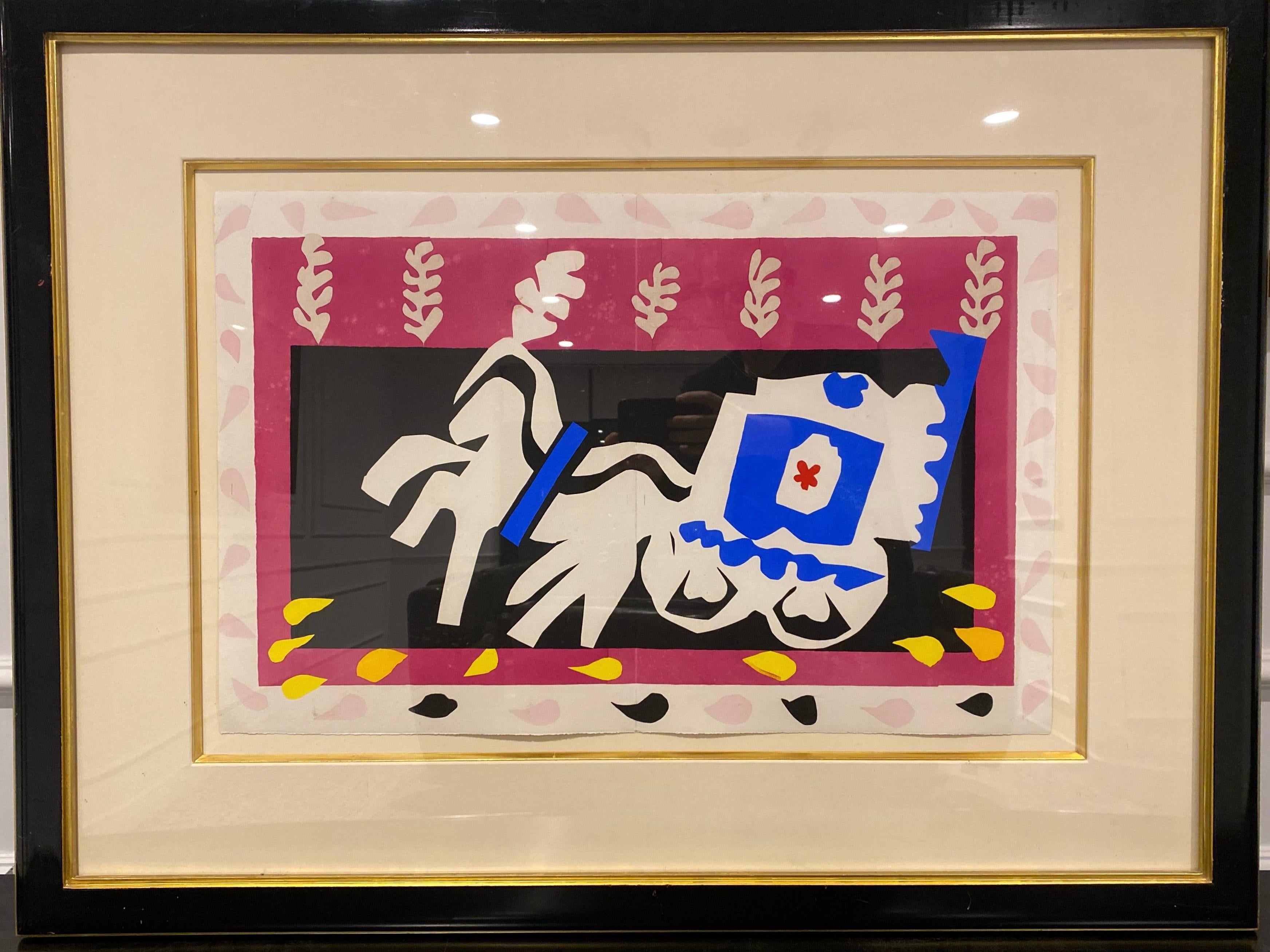 L' Enterrement de Pierrot, Plate X From Jazz For Sale 3