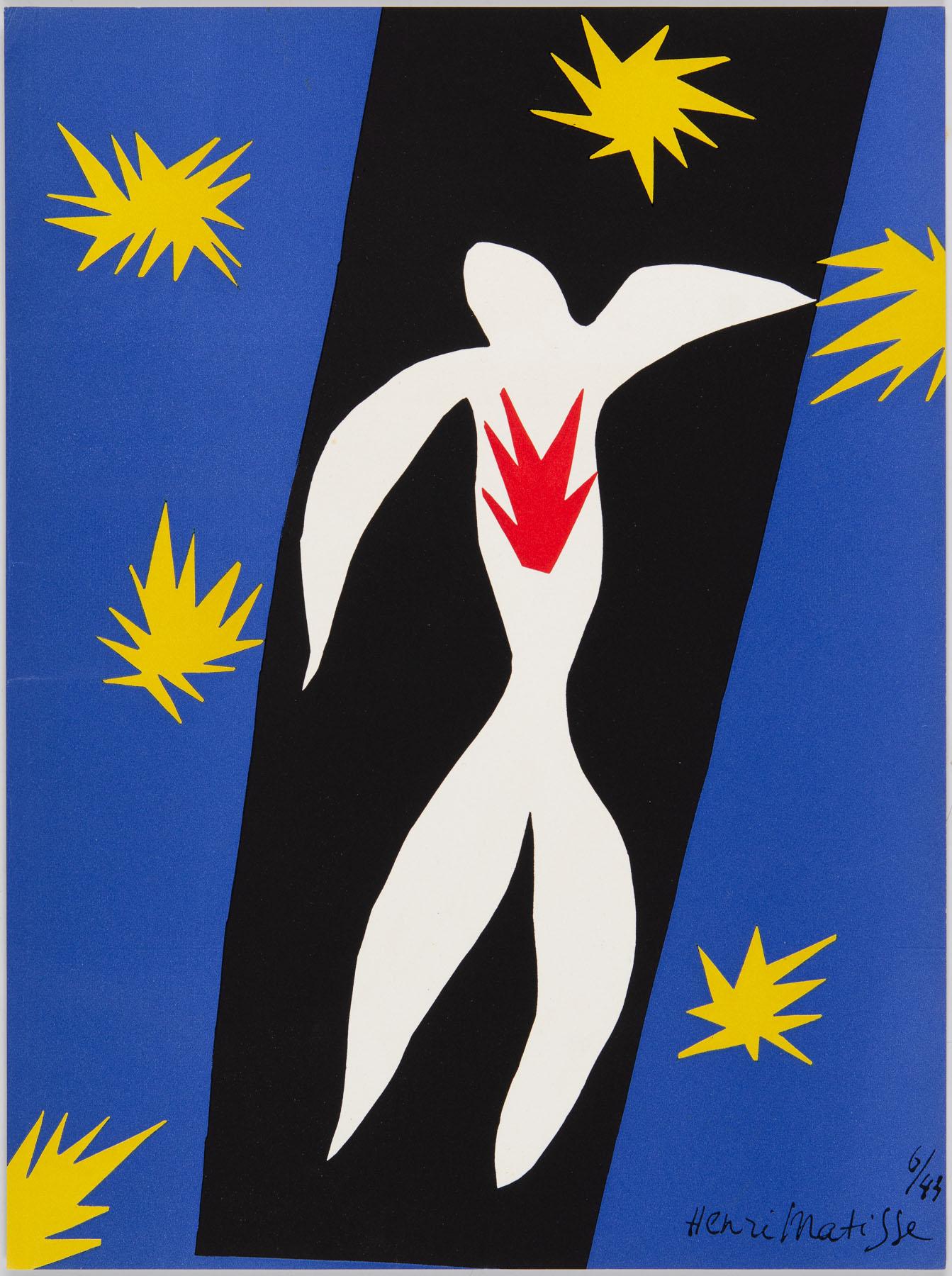 La Chute d'Icare - Print de Henri Matisse