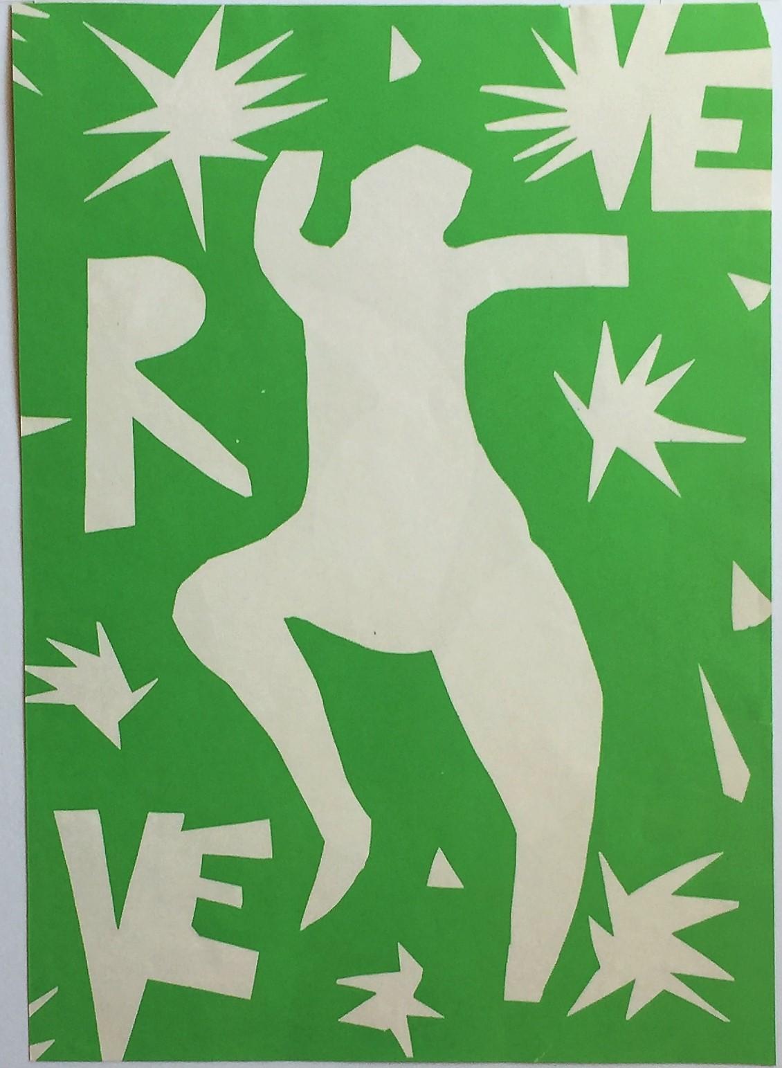 Figurative Print Henri Matisse - La Chute d'Icare (L'automne d'Icarus)