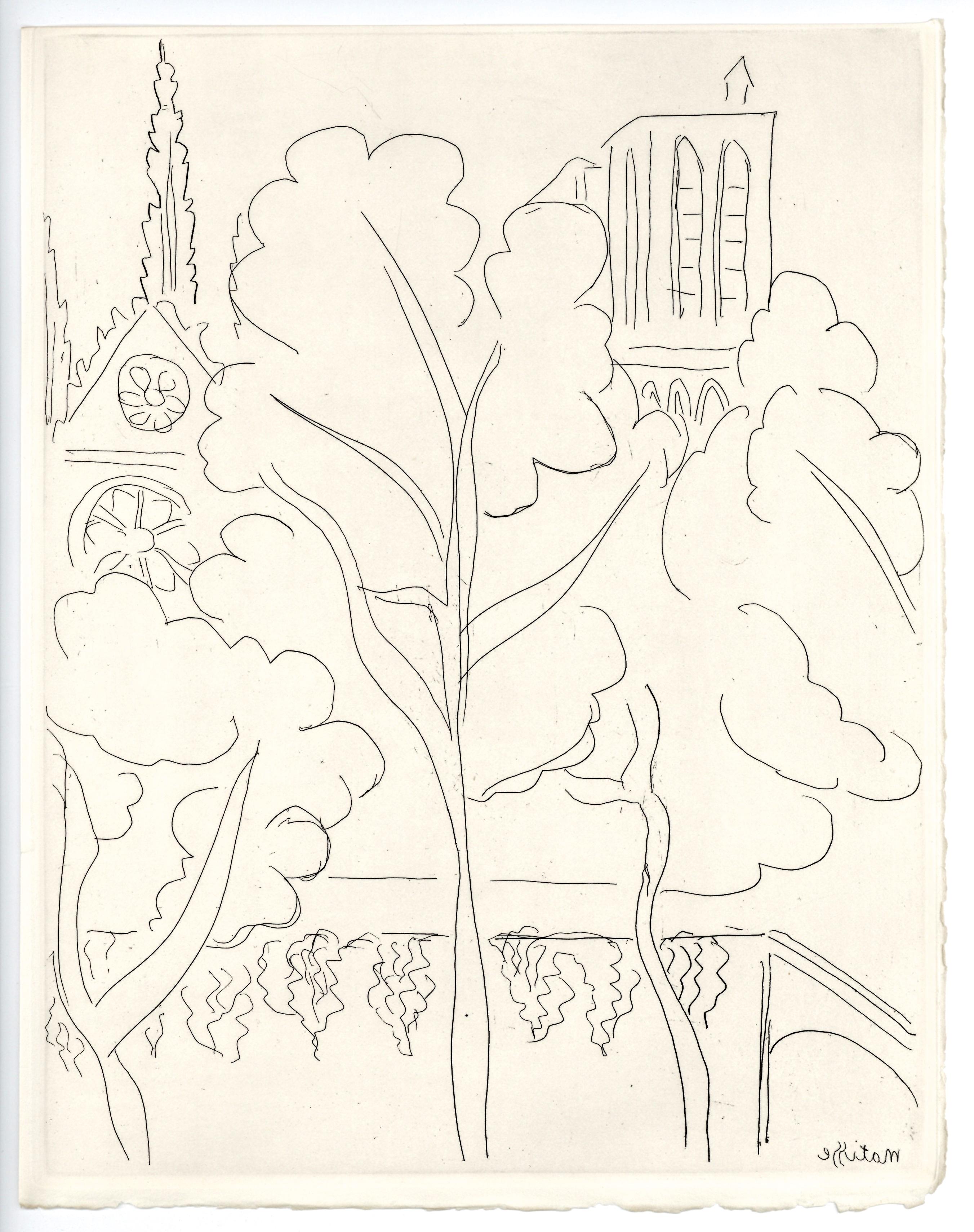 La Cité Notre Dame (Duthuit I.248), A La gloire à Paris, Henri Matisse For Sale 4