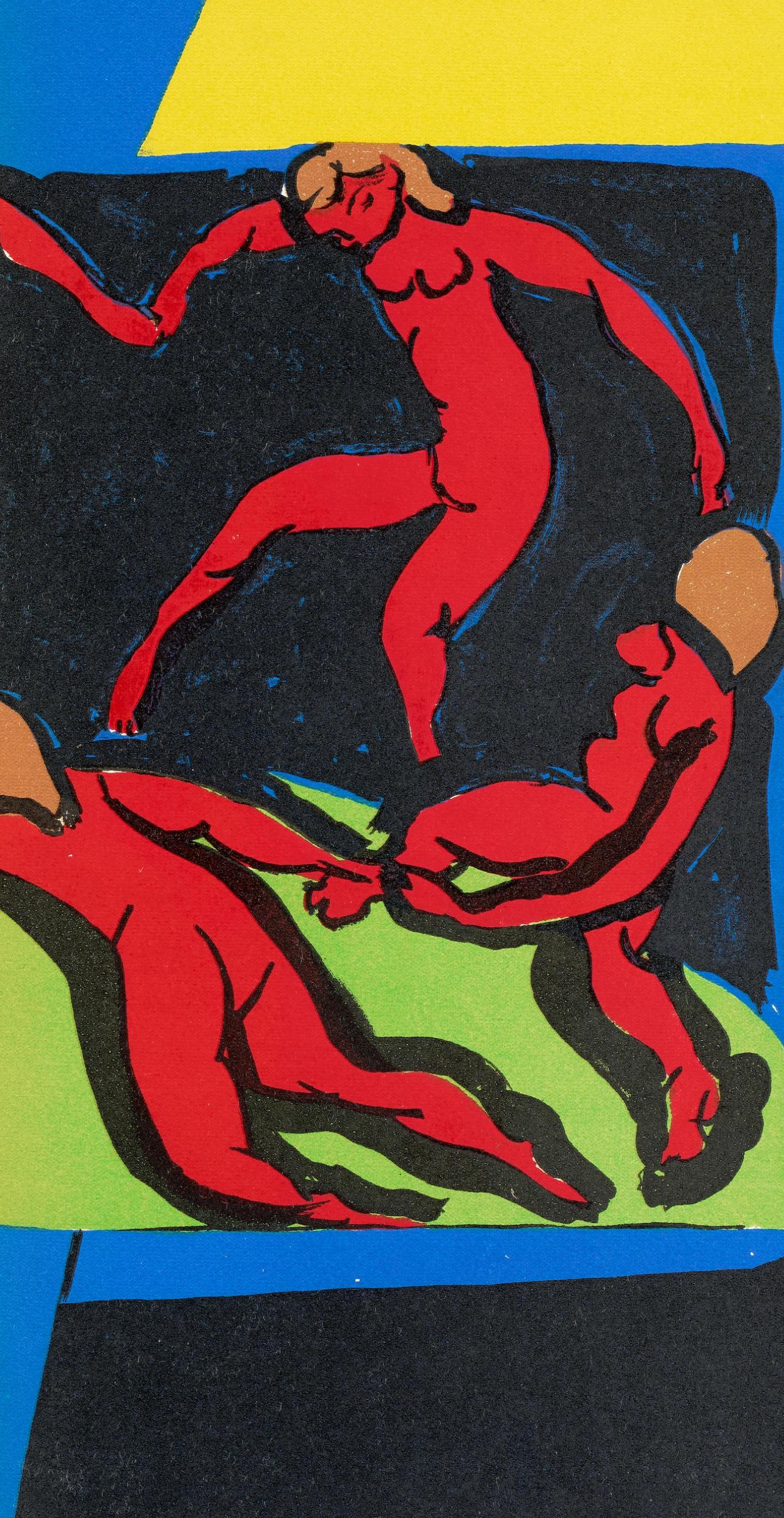 La Danse (Duthuit 67), Verve: Revue Artistique et Littéraire - Black Figurative Print by Henri Matisse