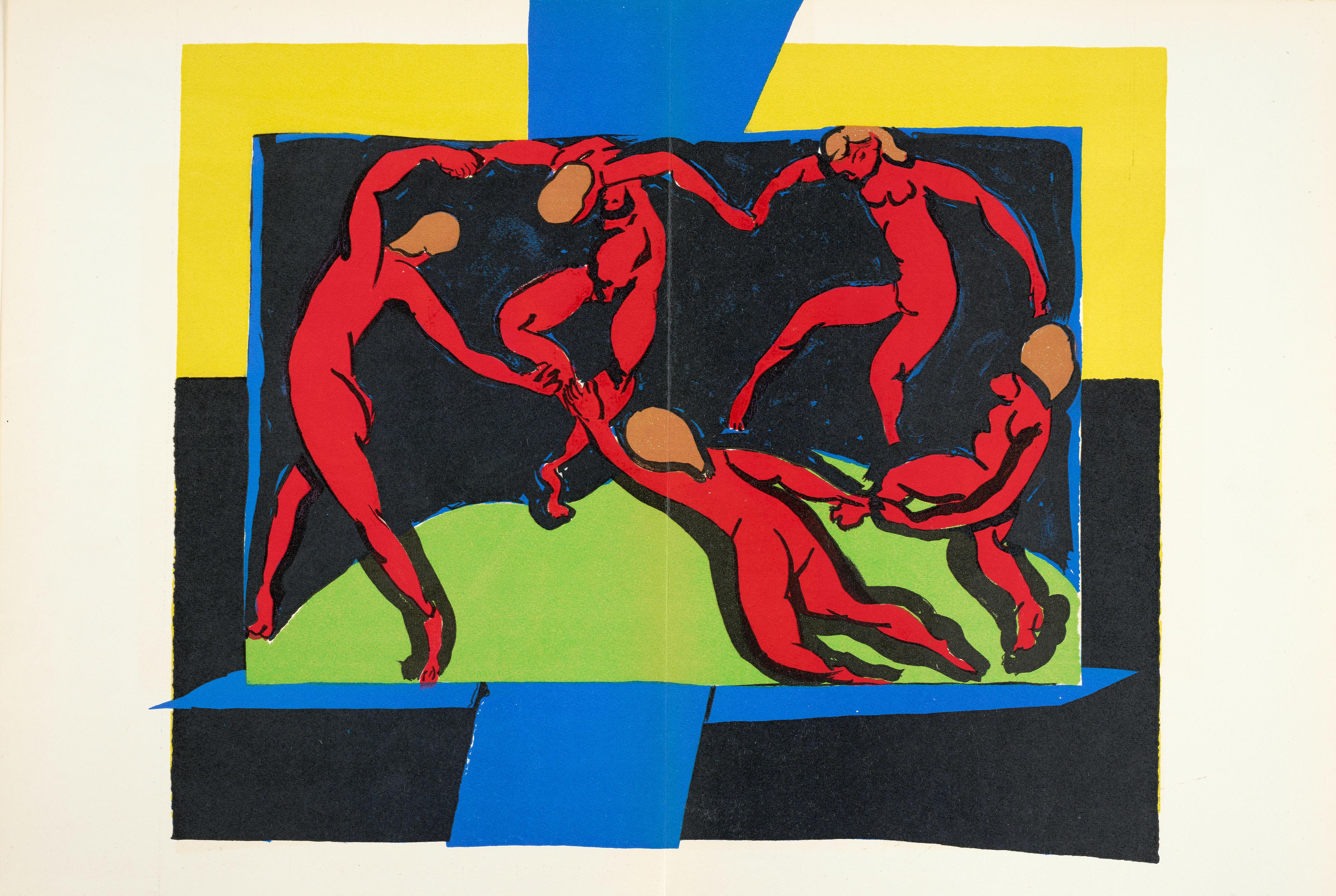 Lithograph on vélin des Papeteries du Marais paper. Paper Size: 14 x 20.50 inches, with centerfold and stitch perforations, as issued. Inscription: Unsigned and unnumbered, as issued. Catalogue raisonné reference: Matisse, Henri, et al. Henri