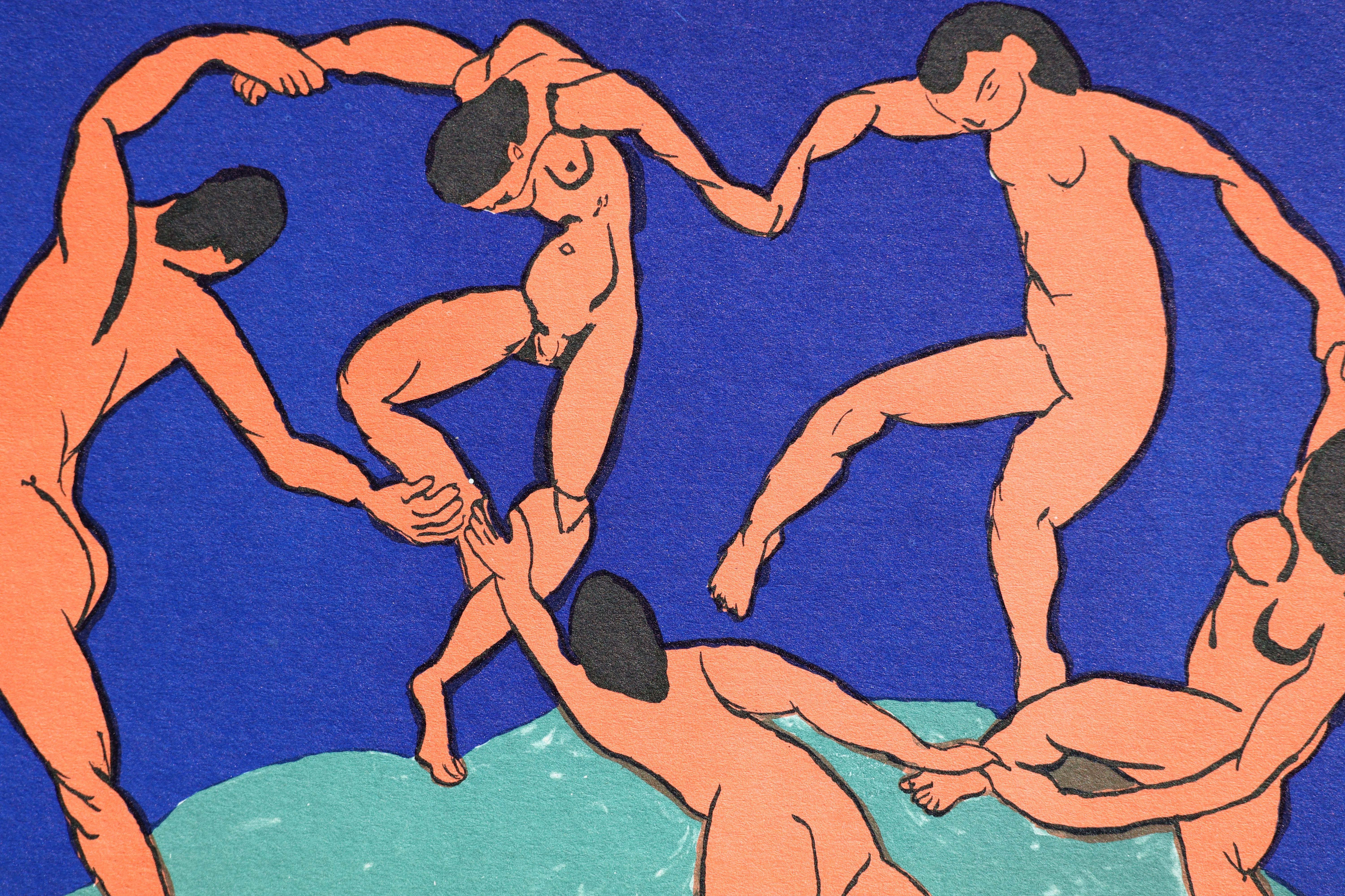 La Danse (Fauvismus), Print, von Henri Matisse