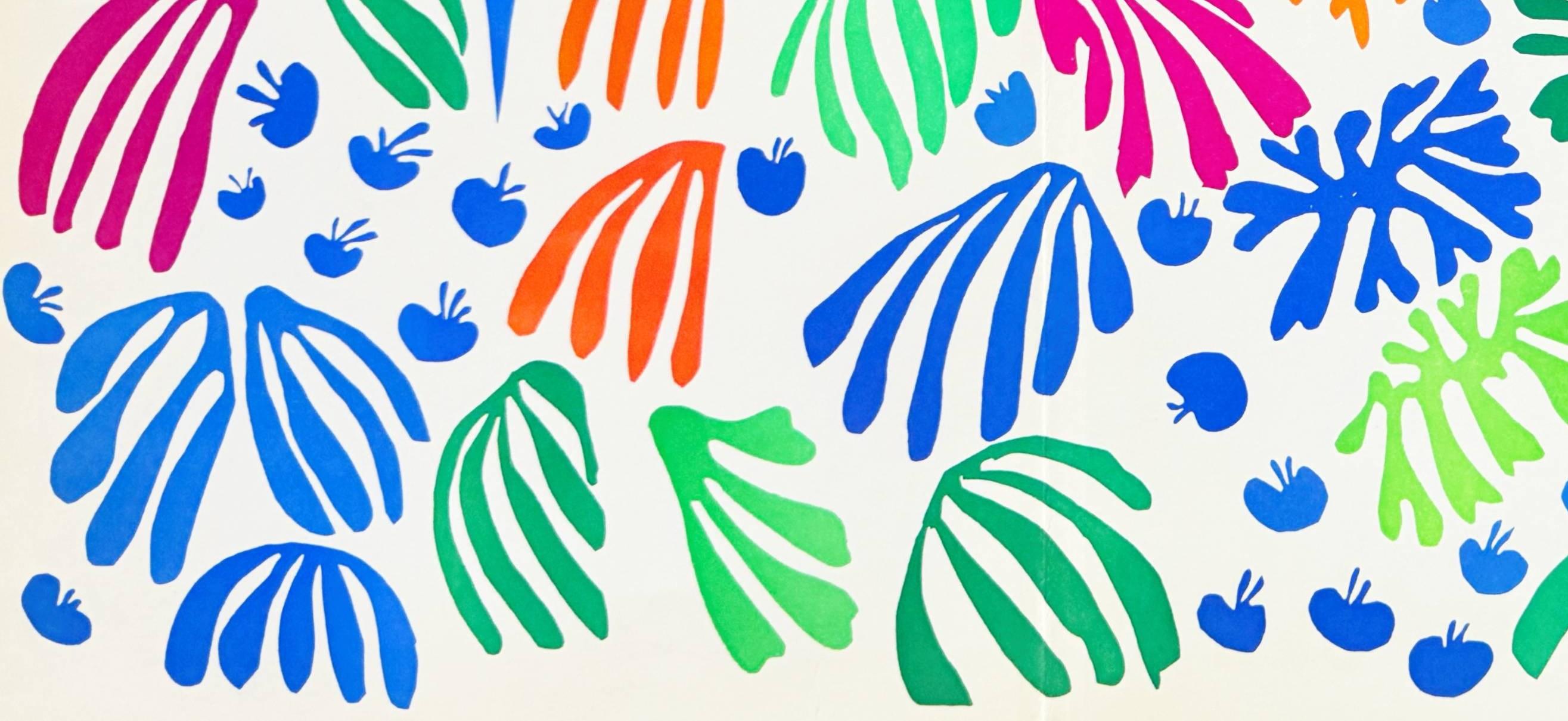 La Perruche et la Sirène - Beige Print by Henri Matisse