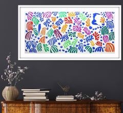 La perruche et la sirène - Henri Matisse, cut-outs, vintage lithograph, French