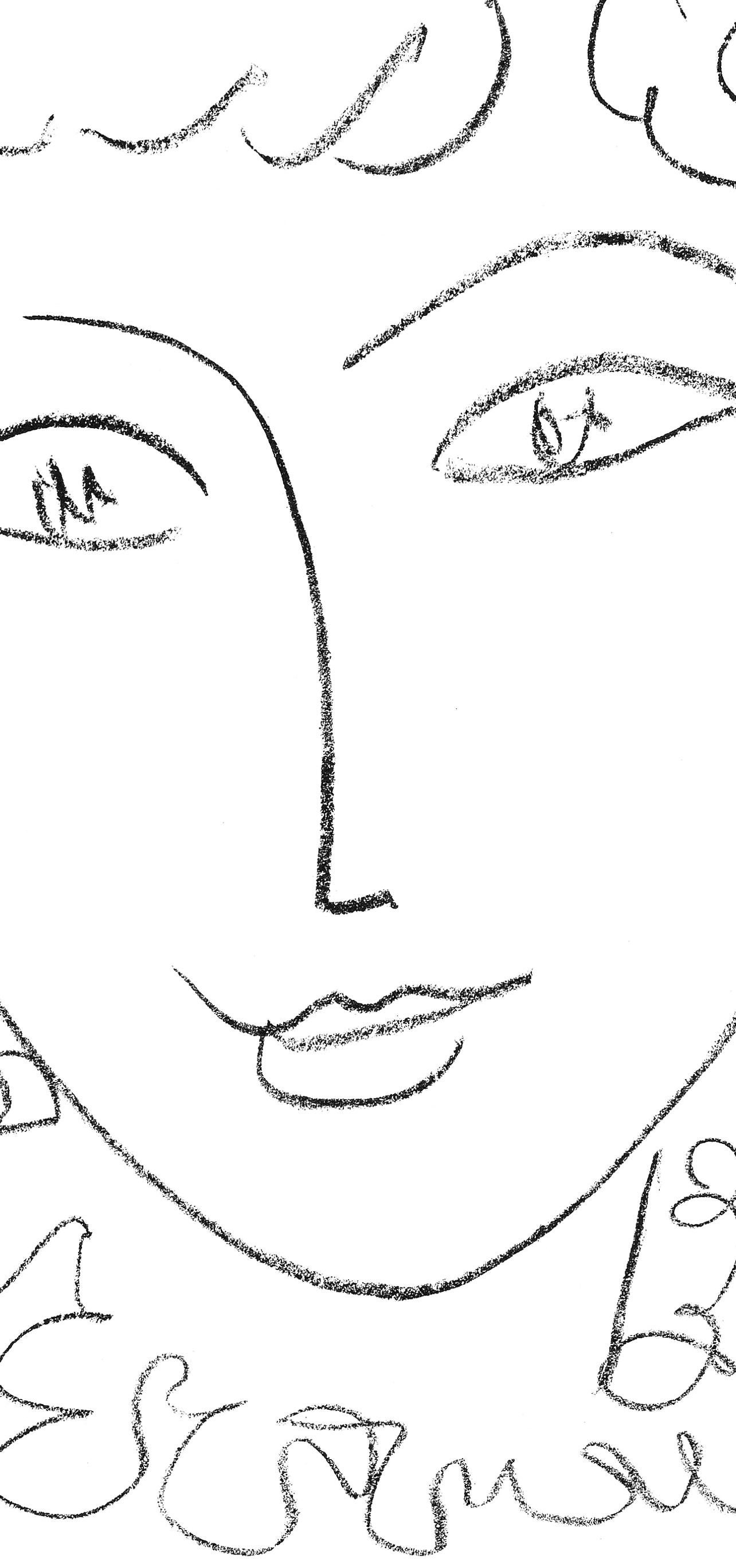La Pompadour (Duthuit 670), Portraits par Henri Matisse For Sale 1