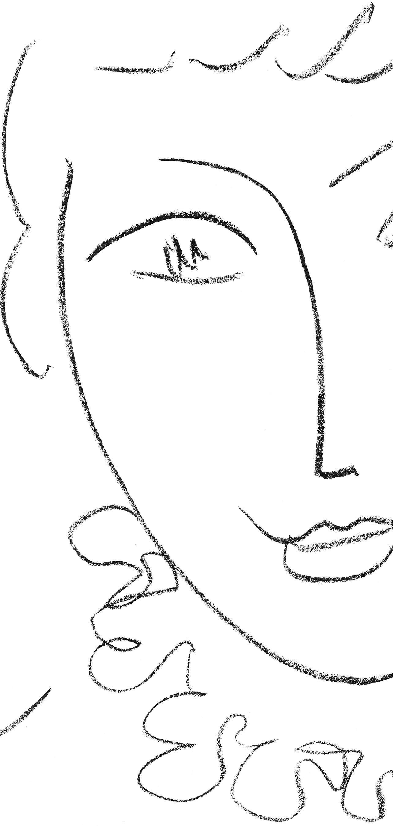 La Pompadour (Duthuit 670), Portraits par Henri Matisse For Sale 2