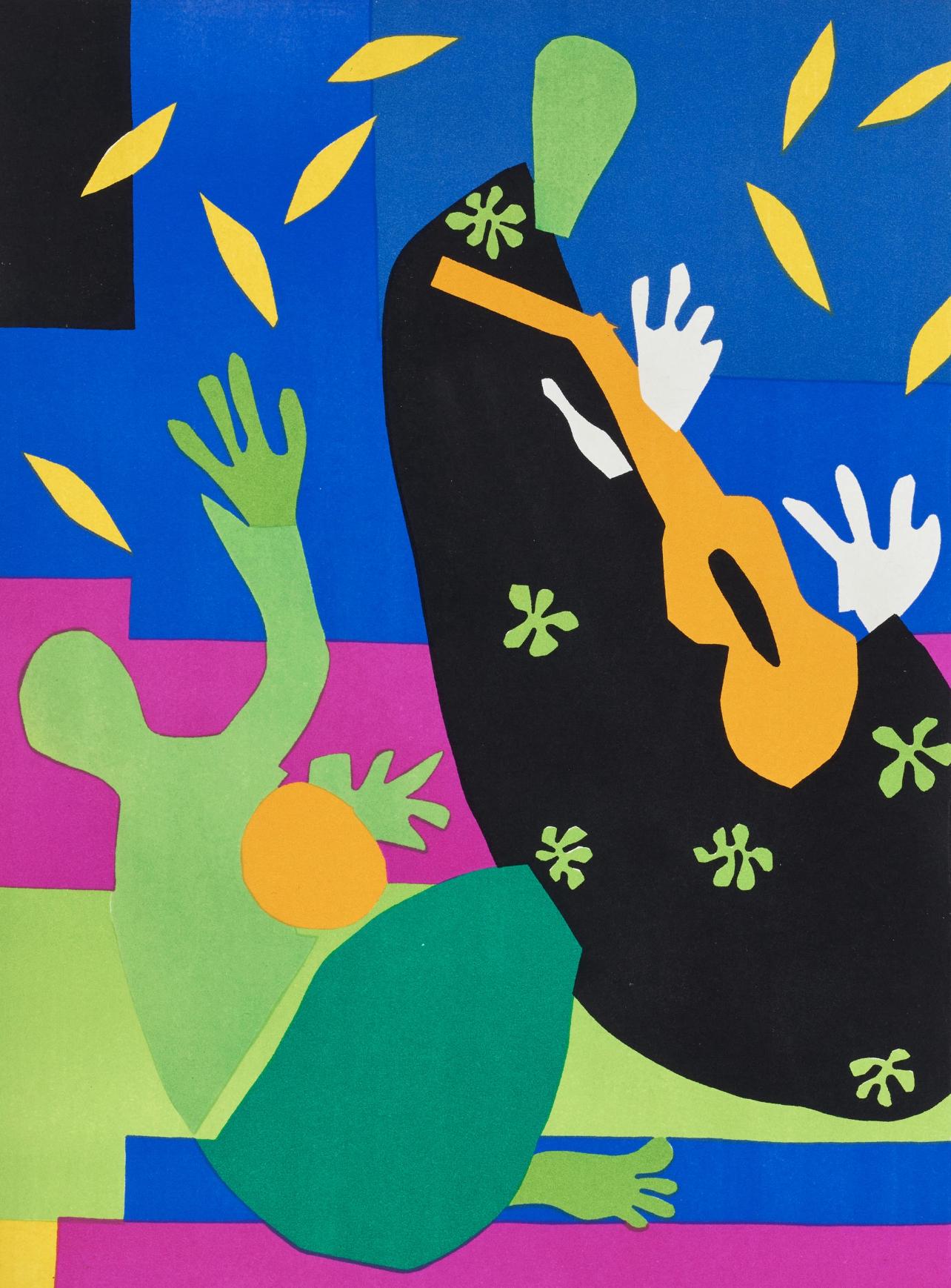 La tristesse du roi (Duthuit 139), Verve: Revue Artistique et Littéraire - Print by Henri Matisse