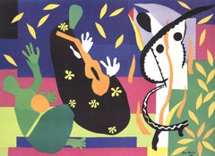 „La Tristesse du Roi“ – Offsetdruck, moderner Stil, 1990, ungerahmt