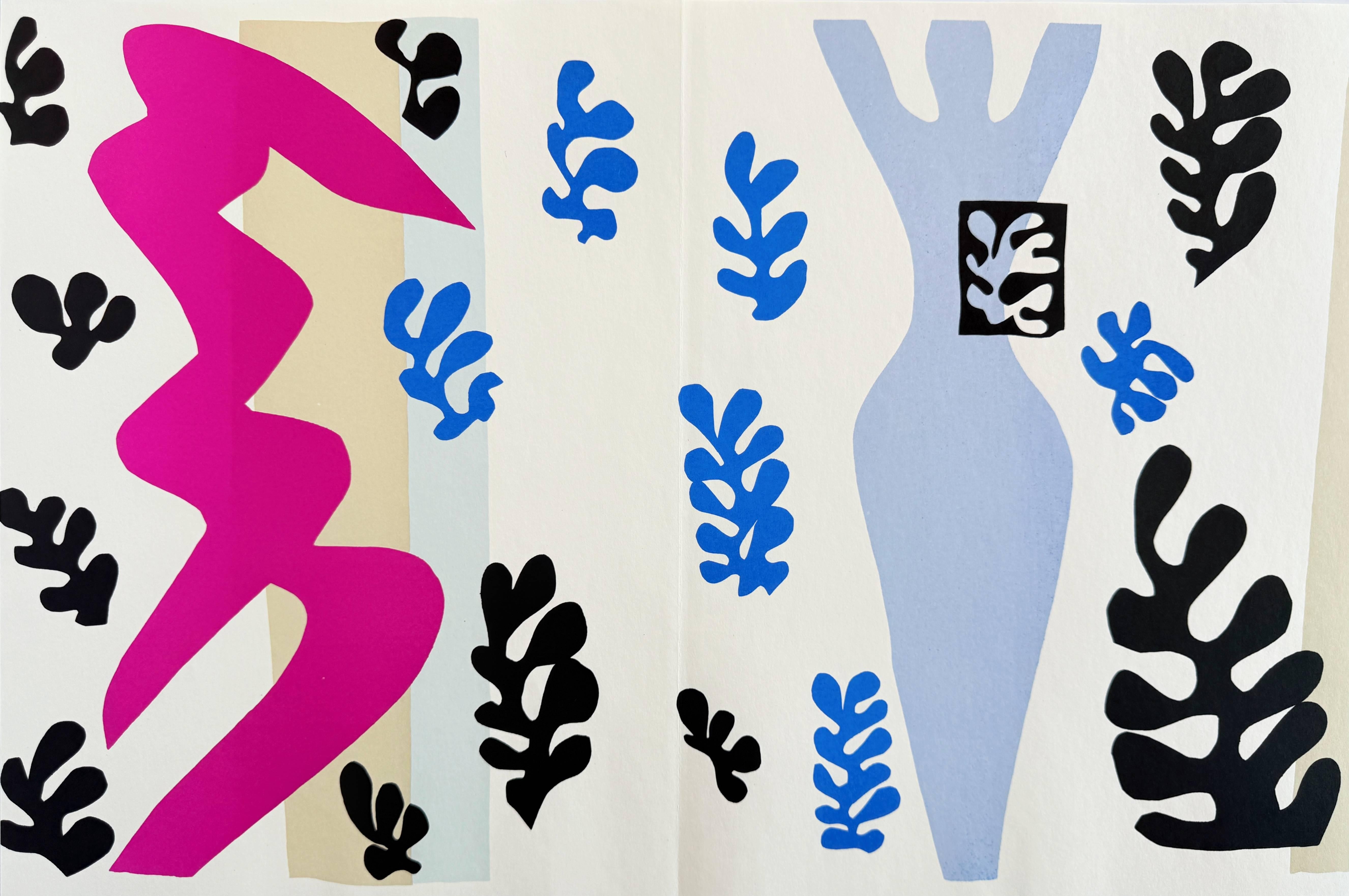 Henri Matisse (1869-1954) - La Tristesse du Roi (The Sorrow of the King)

Lithograph from 1983.

Dimensions of sheet: 61 x 39 cm

Dimensions in frame: 73 x 53 cm

Publisher: George Brazilier, New York.

Printer: Ernst Wartelsteiner.

The work is in
