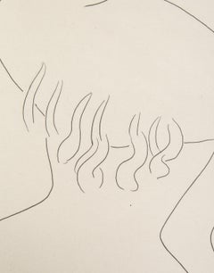 L'Apres-Midi D'un Faune From Poesies, Modern Etching by Henri Matisse