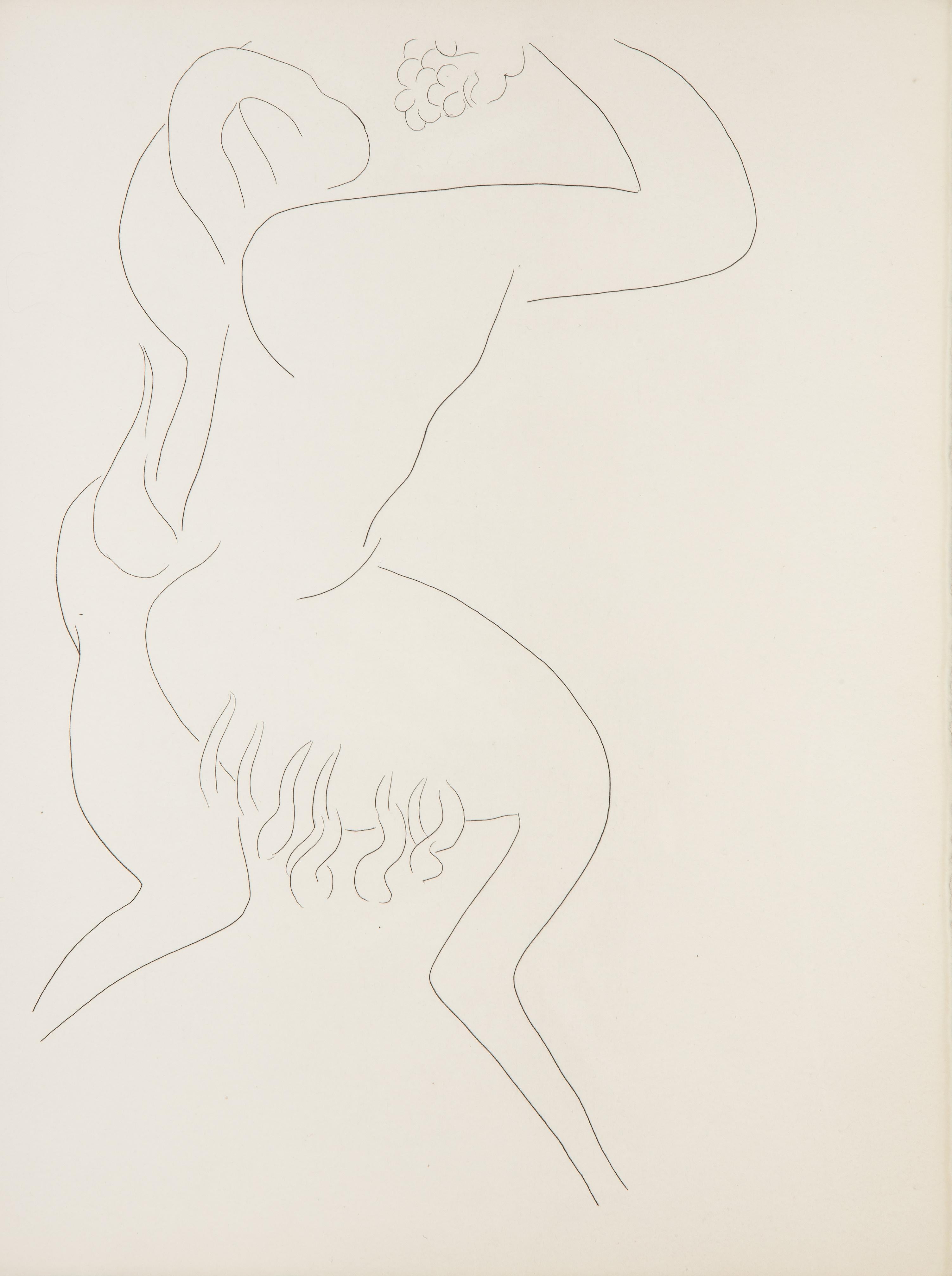 L'Apres-Midi D'un Faune From Poesies, Modern Etching by Henri Matisse