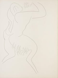 L'Apres-Midi D'un Faune From Poesies, Modern Etching by Henri Matisse