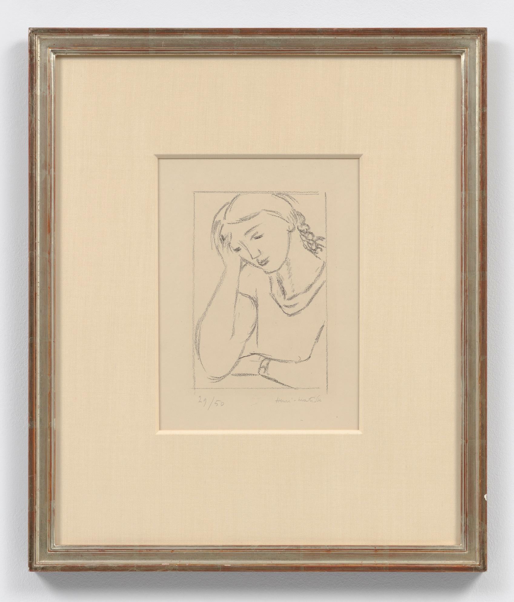 Henri Matisse Figurative Print - Lassitude 