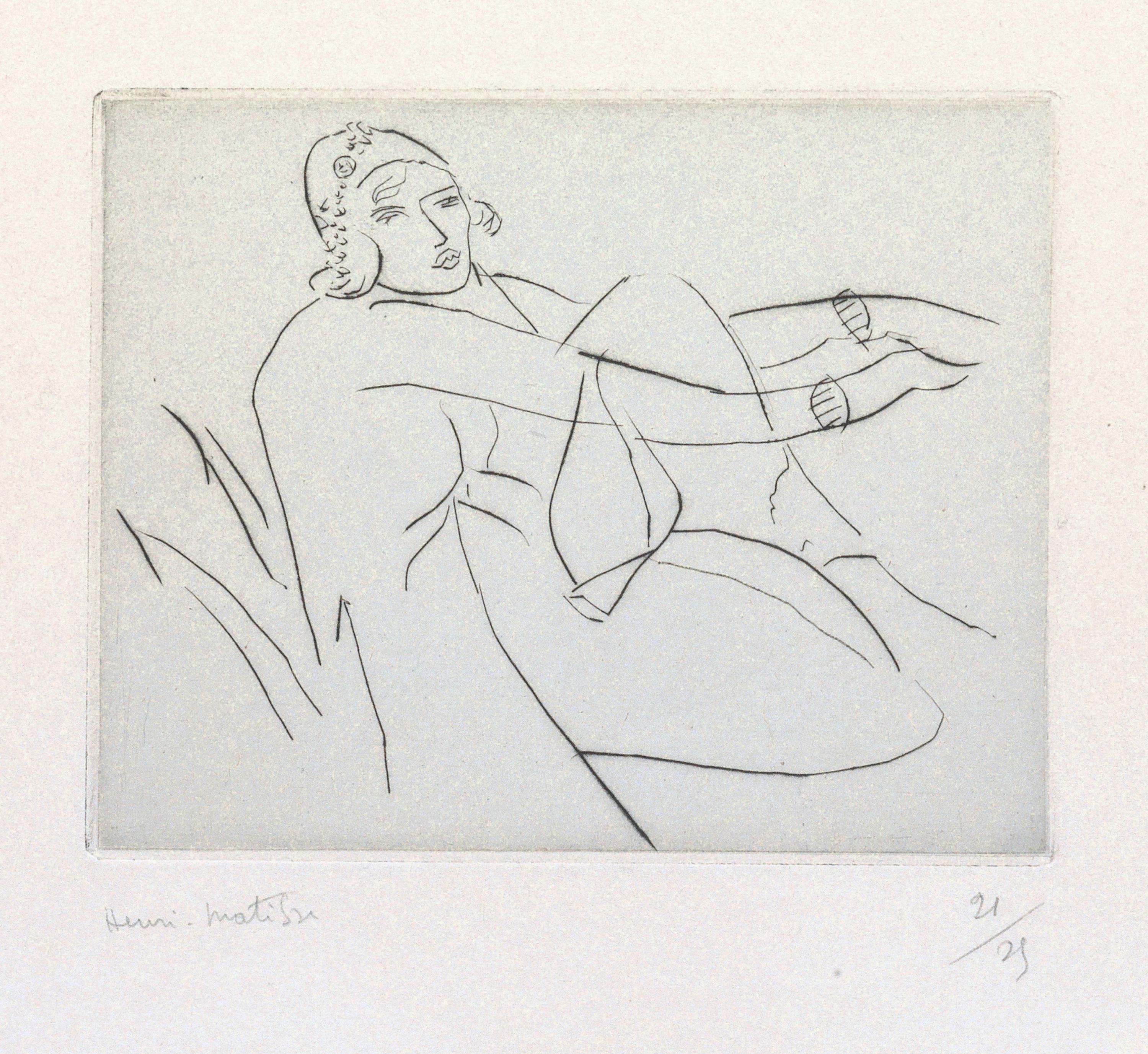 Henri Matisse Figurative Print – Fleuré-Träger aus Frankreich