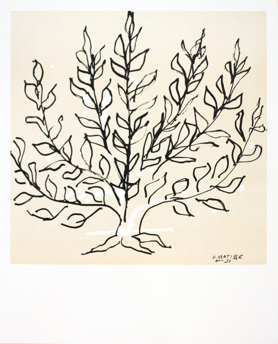 'Le Buisson"  2015 - Print by Henri Matisse