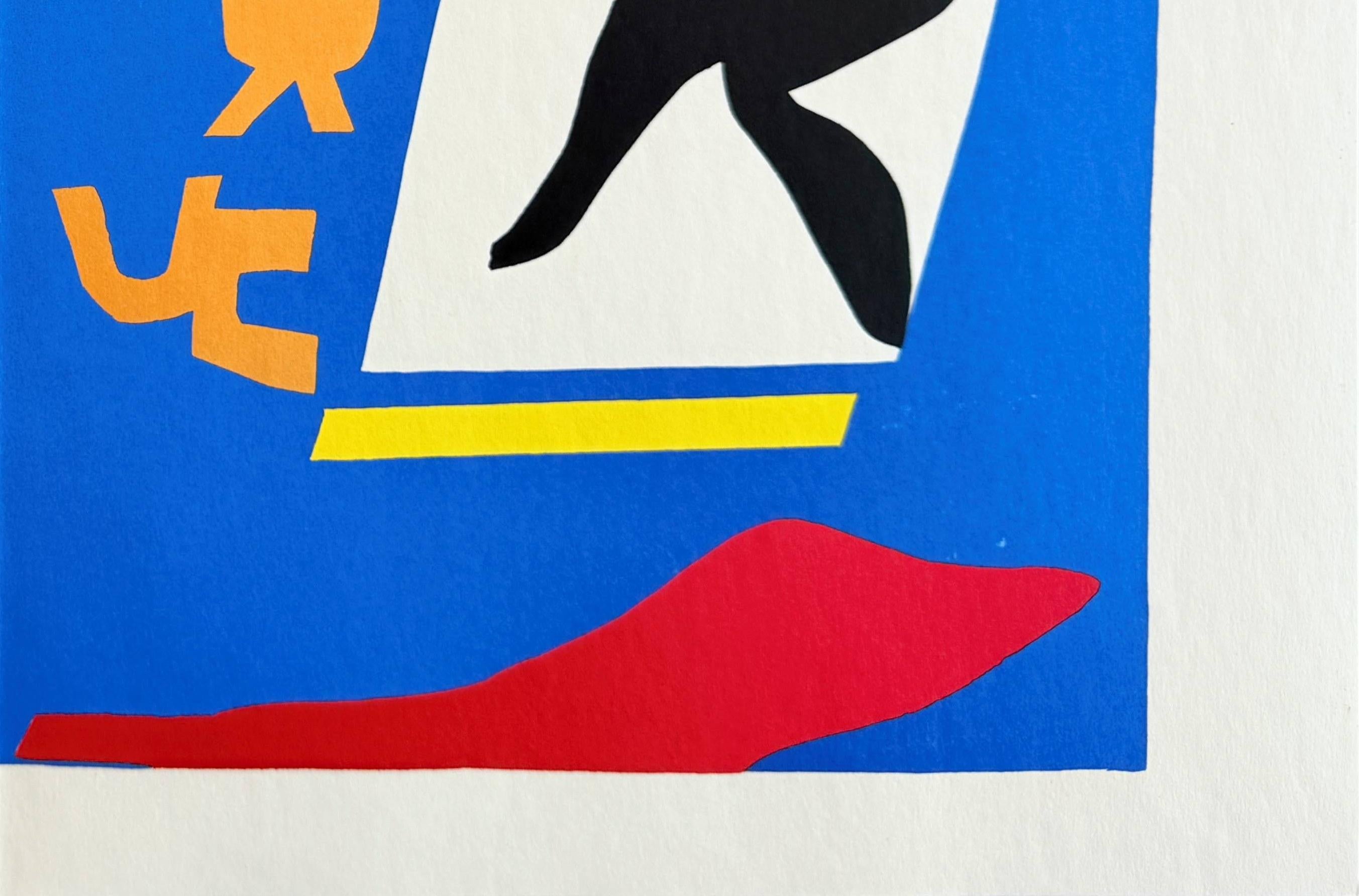 Henri Matisse (1869-1954) - Le Cirque (The Circus)

Lithograph from 1983.

Dimensions of sheet: 61 x 39 cm

Dimensions in frame: 73 x 53 cm

Publisher: George Brazilier, New York.

Printer: Ernst Wartelsteiner.

The work is in Excellent