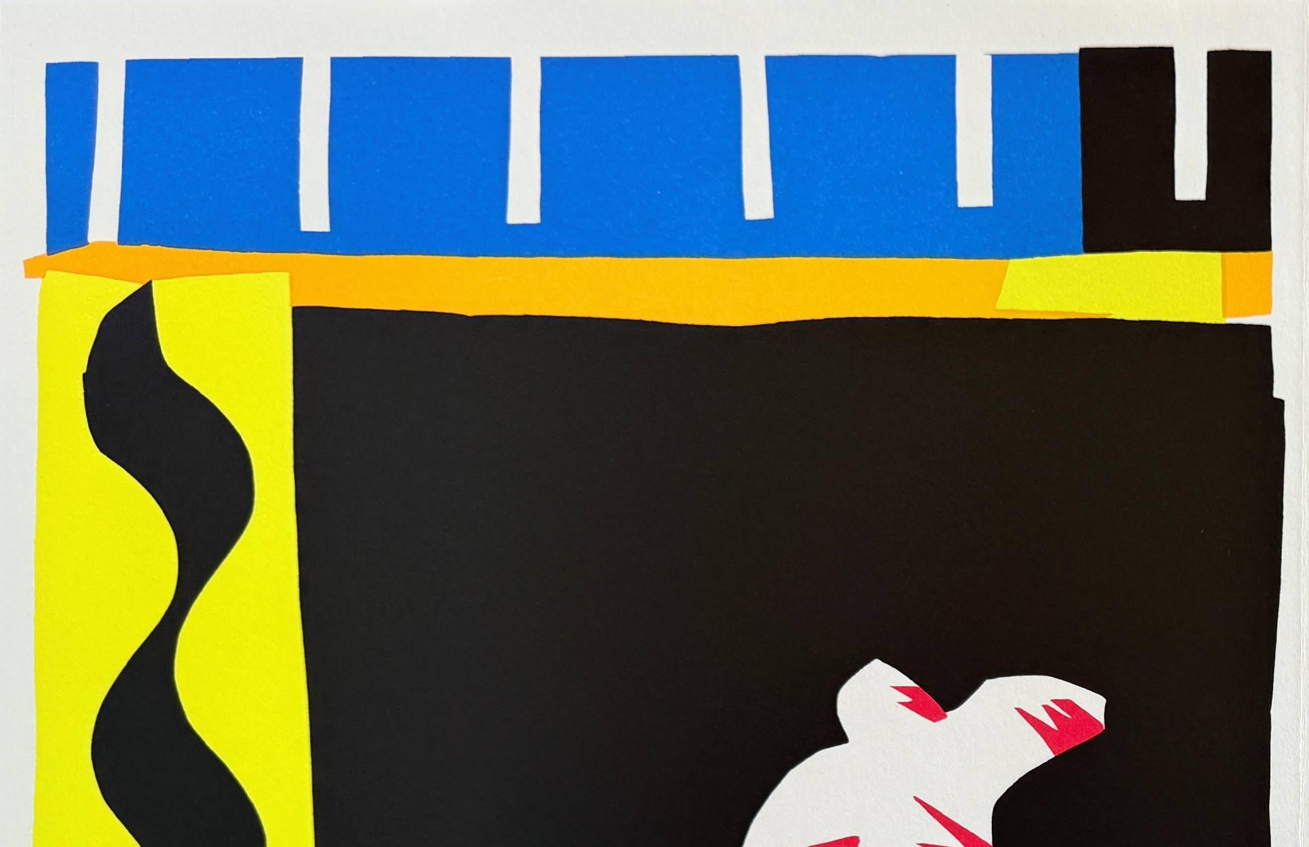 Le Clown (The Clown) - Beige Print by Henri Matisse