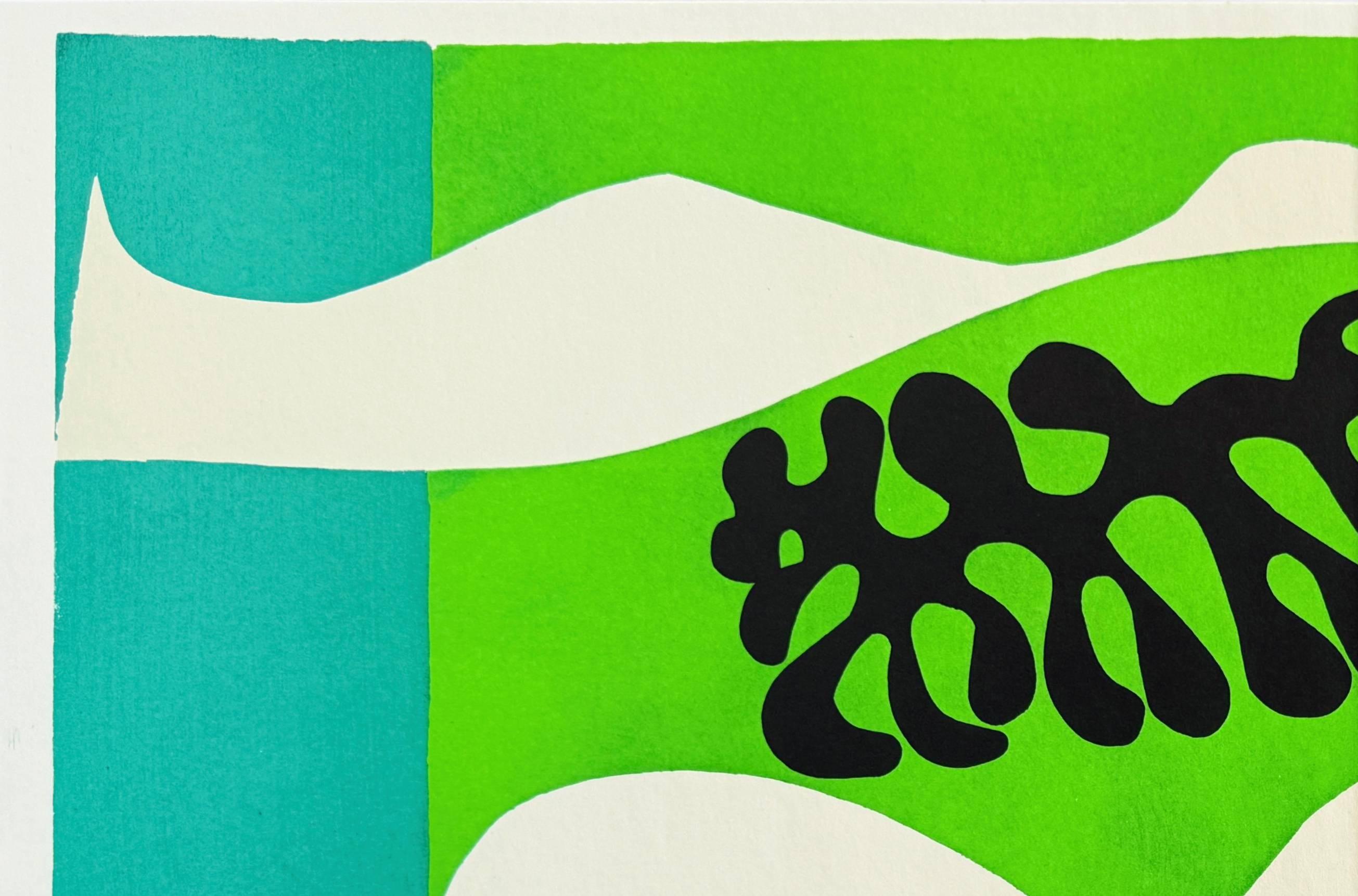 Le Lagon II (The Lagoon II) - Green Print by Henri Matisse