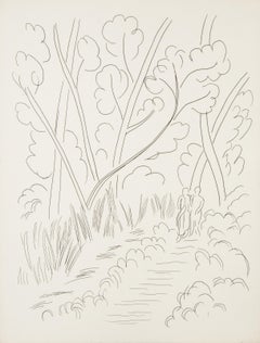 Le Petit Chemin, Etching by Henri Matisse