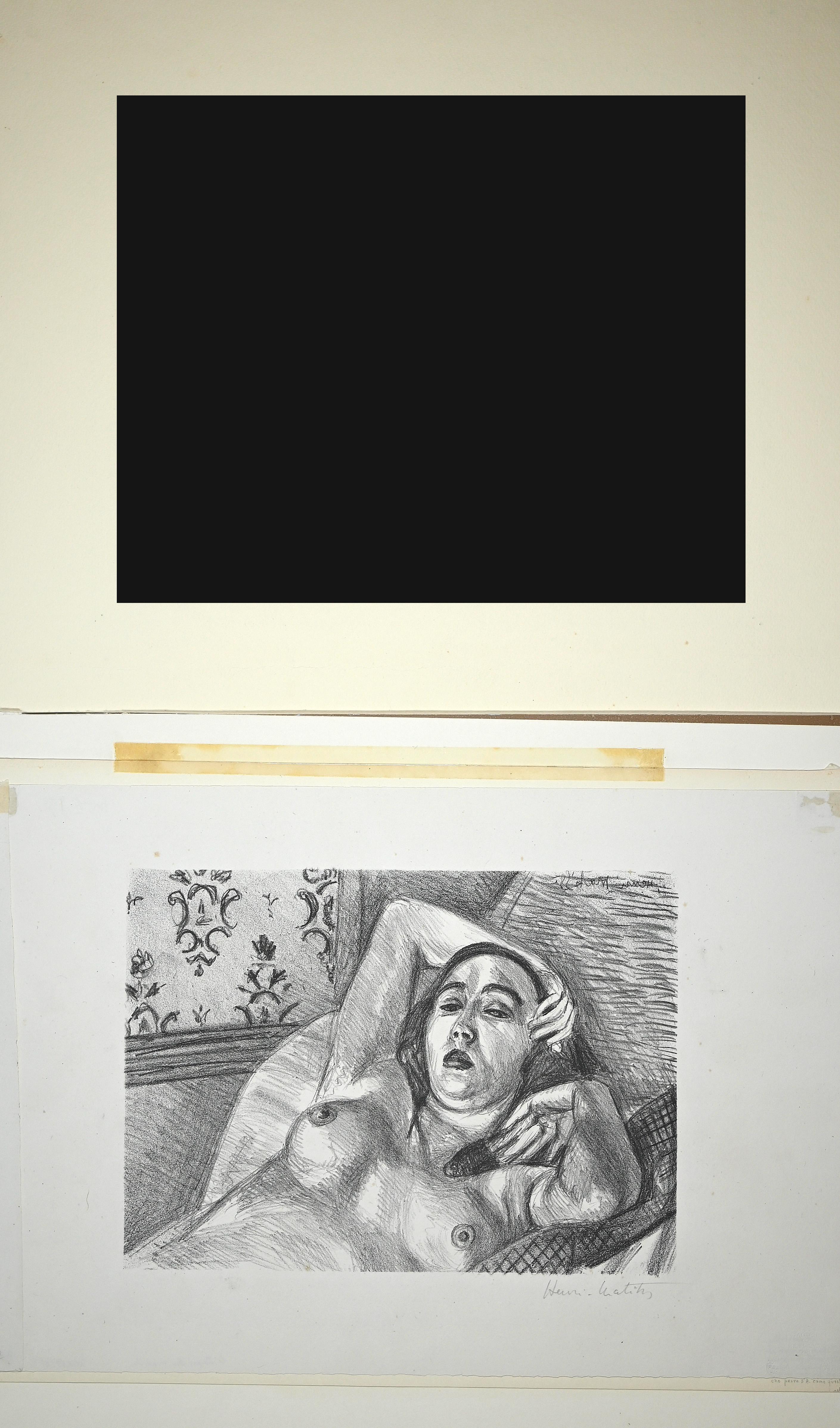 Le Repos du Modèle - Lithograph by Henri Matisse - 1926 1