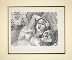 Antique Le Repos du Modèle - Lithograph by Henri Matisse - 1926