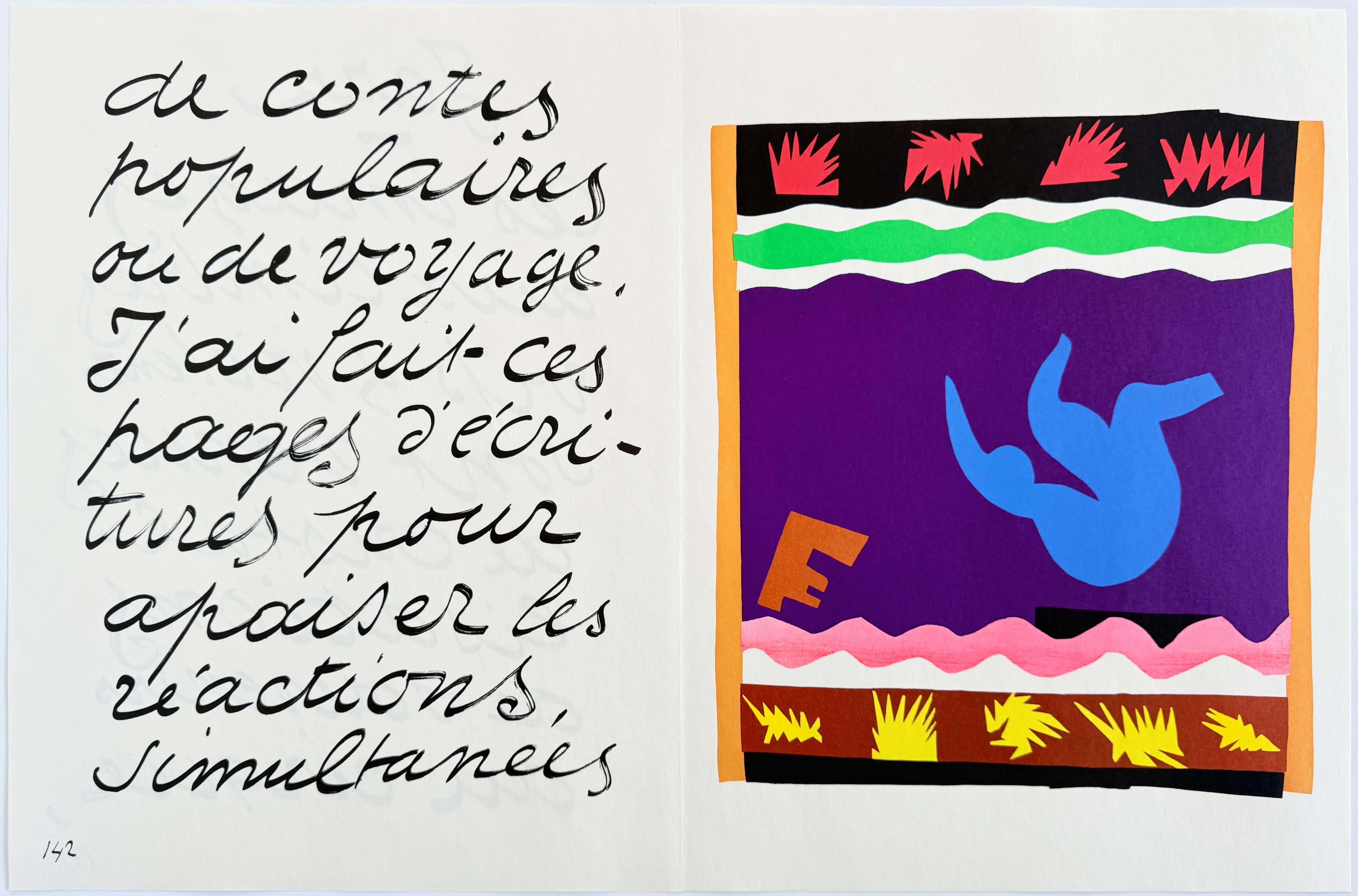 Le Toboggan (The Slide) - Surrealist Art by Henri Matisse